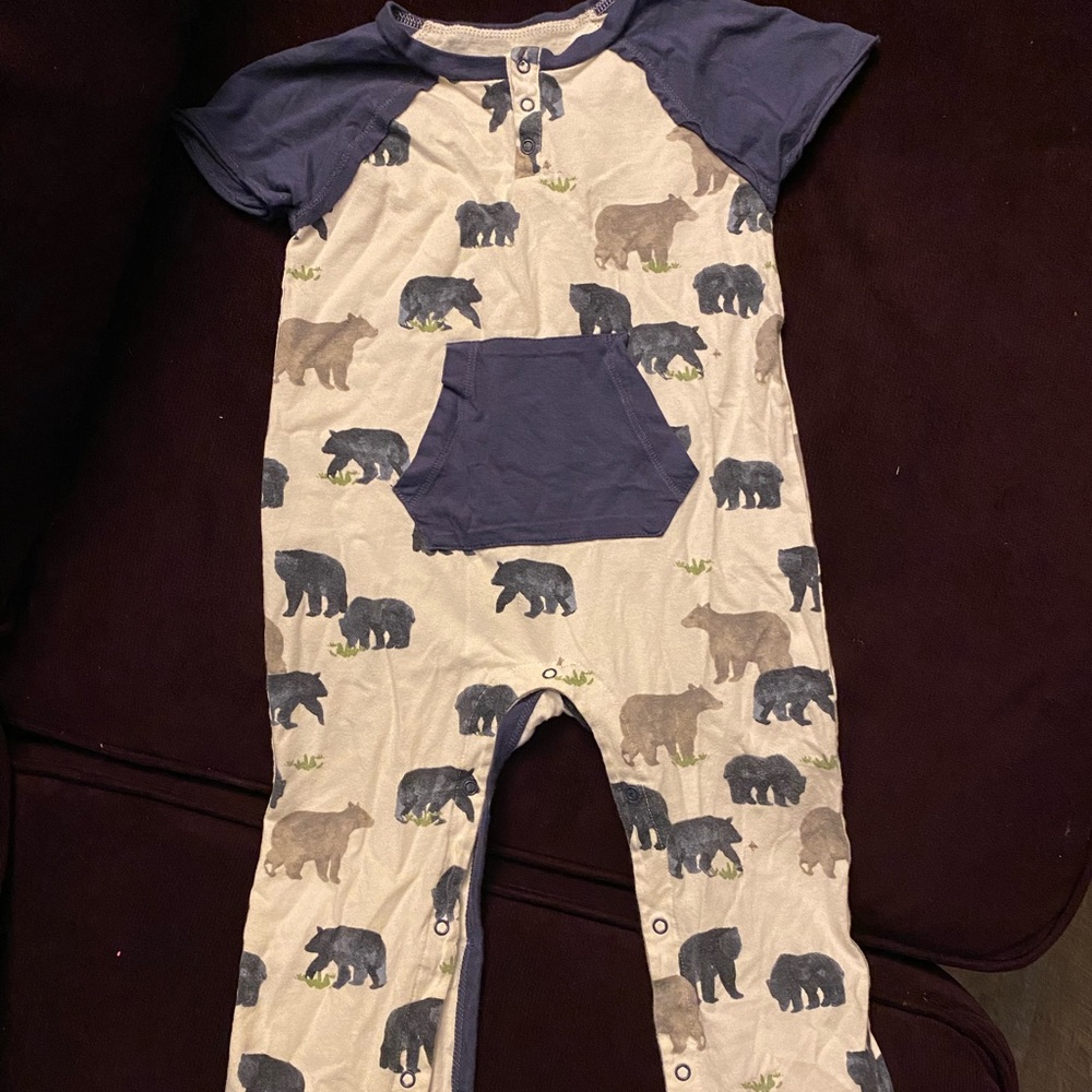 BNWOT Burts Bee’s Baby play suit, size 24 months.